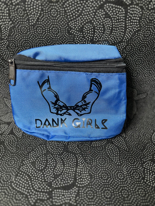 DankGirls Fanny Pack - Rolling Hands - Blue