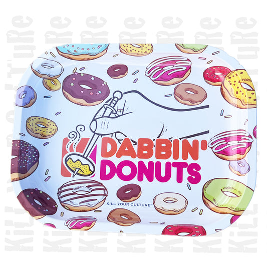 Dabbin’ Donuts Rolling Tray by Kill Your Culture