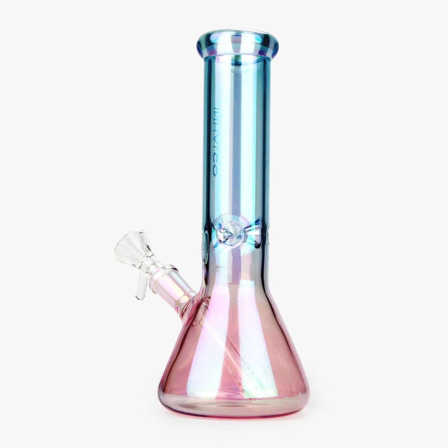 Iridescent Beaker Bong 8 Inch