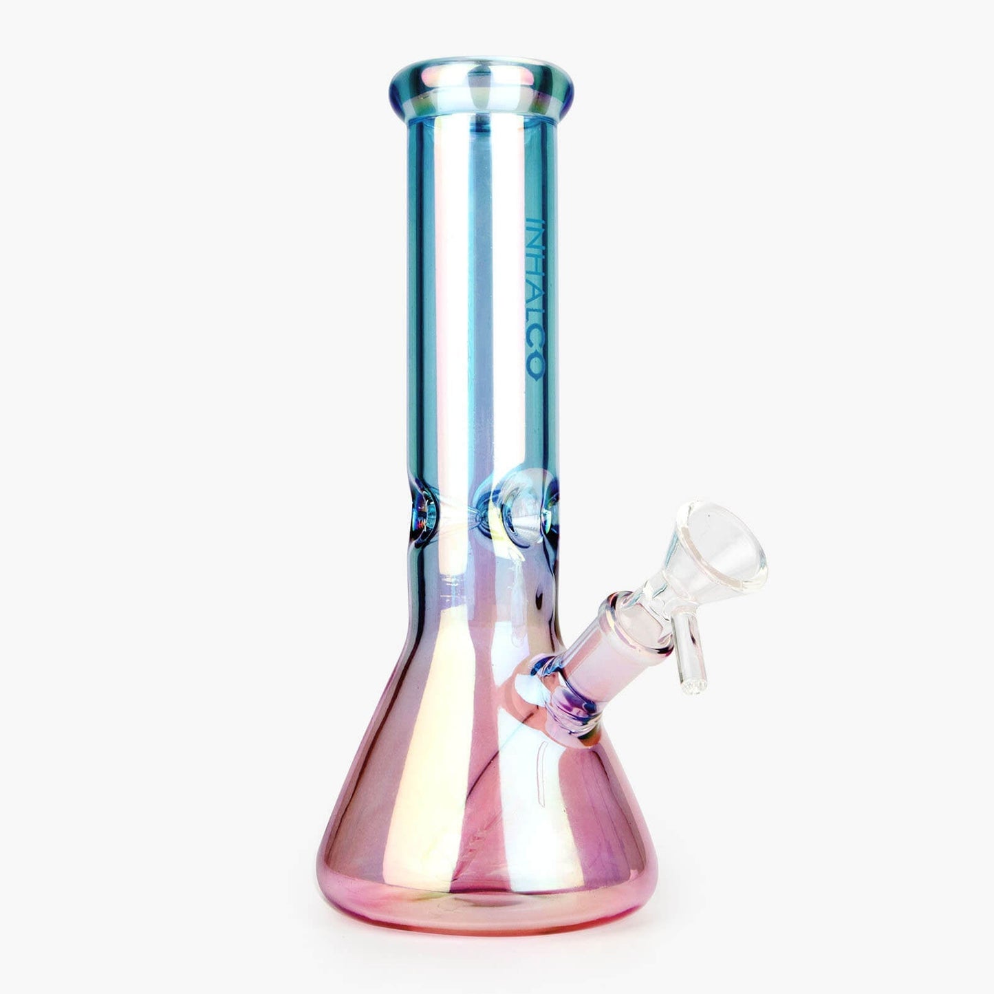 Iridescent Beaker Bong 8 Inch