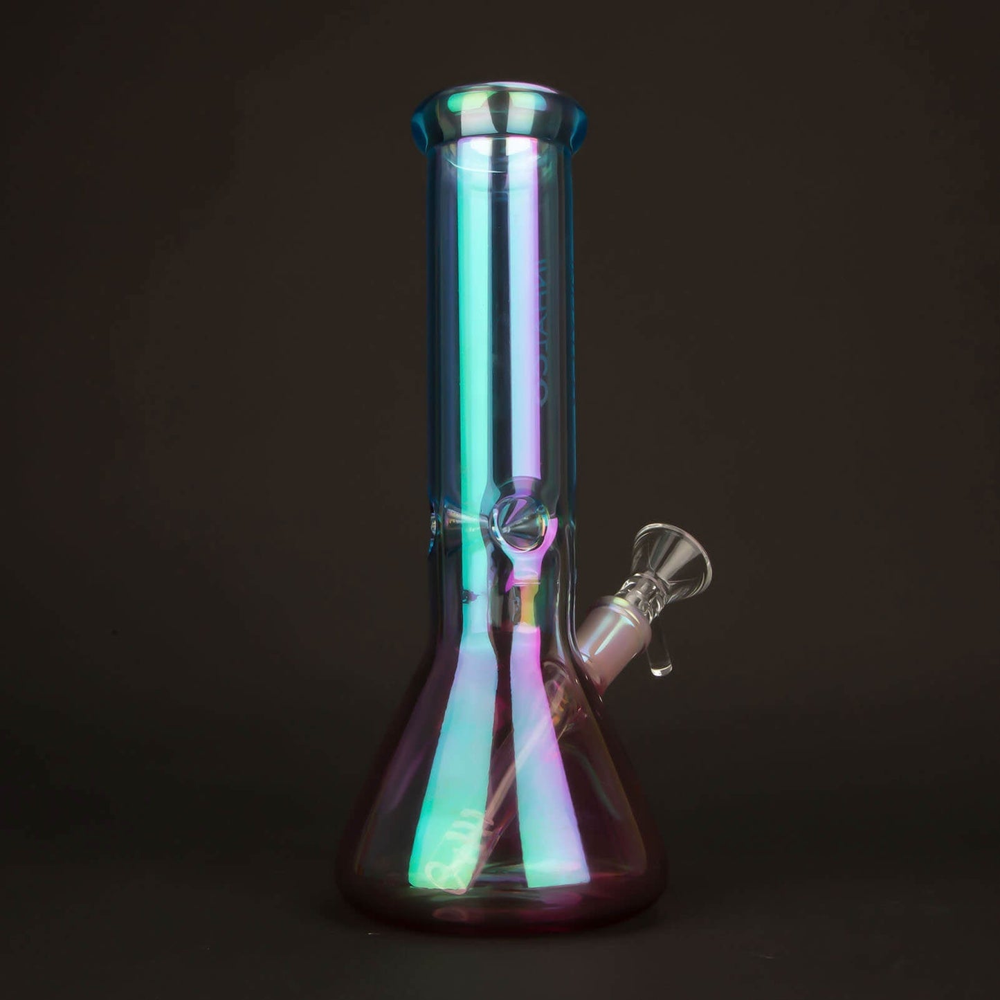 Iridescent Beaker Bong 8 Inch