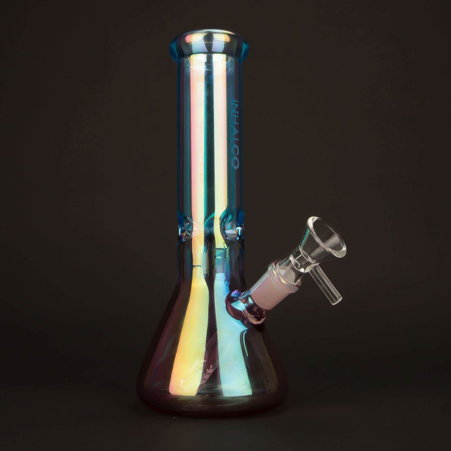 Iridescent Beaker Bong 8 Inch